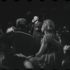 Jack Gilford [center] and ensemble in the stage production Cabaret