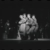 Lotte Lenya [left] and ensemble in the stage production Cabaret
