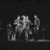 Lotte Lenya [center] and ensemble in the stage production Cabaret