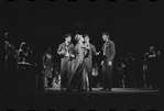 Lotte Lenya [center] and ensemble in the stage production Cabaret
