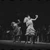 Bert Convy [right], Jill Haworth and ensemble in the stage production Cabaret