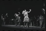 Bert Convy [right], Jill Haworth and ensemble in the stage production Cabaret