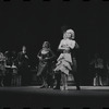 Bert Convy [right], Jill Haworth and ensemble in the stage production Cabaret