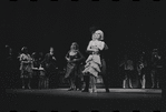 Bert Convy [right], Jill Haworth and ensemble in the stage production Cabaret
