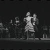 Bert Convy [right] and Jill Haworth in the stage production Cabaret