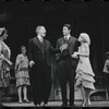 Jack Gilford, Bert Convy and Jill Haworth and unidentified others in the stage production Cabaret