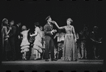 Lotte Lenya and ensemble in the stage production Cabaret