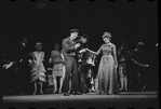 Lotte Lenya and ensemble in the stage production Cabaret