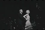 Jack Gilford and Jill Haworth in the stage production Cabaret