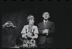 Lotte Lenya and Jack Gilford in the stage production Cabaret