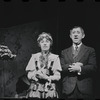 Lotte Lenya and Jack Gilford in the stage production Cabaret