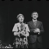 Lotte Lenya and Jack Gilford in the stage production Cabaret