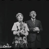 Lotte Lenya and Jack Gilford in the stage production Cabaret