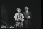 Lotte Lenya and Jack Gilford in the stage production Cabaret