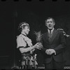 Lotte Lenya and Jack Gilford in the stage production Cabaret