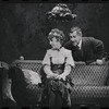 Lotte Lenya and Jack Gilford in the stage production Cabaret