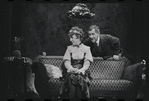 Lotte Lenya and Jack Gilford in the stage production Cabaret