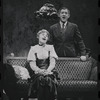 Lotte Lenya and Jack Gilford in the stage production Cabaret