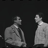 Edward Winter and Bert Convy in the stage production Cabaret