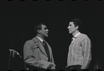 Edward Winter and Bert Convy in the stage production Cabaret