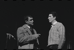 Edward Winter and Bert Convy in the stage production Cabaret