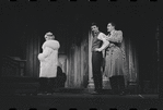 Jill Haworth, Bert Convy and Edward Winter in the stage production Cabaret