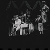 Tresha Kelly [on phone] and ensemble in the stage production Cabaret