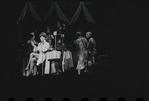 Tresha Kelly [on phone] and ensemble in the stage production Cabaret