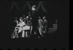 Tresha Kelly [on phone] and ensemble in the stage production Cabaret