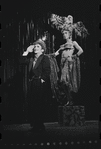 Joel Grey and unidentified in the stage production Cabaret