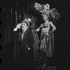 Joel Grey and unidentified in the stage production Cabaret