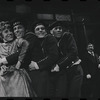 Lotte Lenya and ensemble in the stage production Cabaret