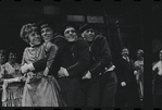 Lotte Lenya and ensemble in the stage production Cabaret