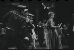 Lotte Lenya and ensemble in the stage production Cabaret