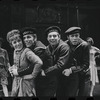 Lotte Lenya and ensemble in the stage production Cabaret