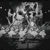 Joel Grey and ensemble in the stage production Cabaret