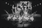Joel Grey and ensemble in the stage production Cabaret