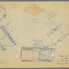 Design sketch for a bar and television console for the stage production Cat on a Hot Tin Roof