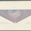 Color sketch design for the hanging ceiling for the stage production Cat on a Hot Tin Roof