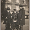 Group portrait of Arnold Schoenberg, Marya Freund and Paul von Klenau