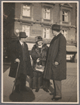 Group portrait of Arnold Schoenberg, Marya Freund and Paul von Klenau