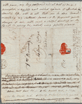 Burney, Charles Dr., letter to her father
