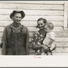 The Allen family, sharecroppers, near Morganza, Louisiana. They are about to receive aid from the FSA (Farm Security Administration)