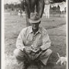 FSA (Farm Security Administration) client, sugarcane farmer, rolling cigarette, near Morganza, Louisiana