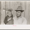 Father and son who will be resettled on Transylvania Project, Louisiana