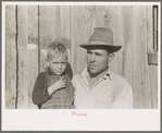 Father and son who will be resettled on Transylvania Project, Louisiana