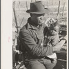 Negro sharecropper and child who will be resettled, Transylvania Project, Louisiana