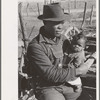 Negro sharecropper and child who will be resettled, Transylvania Project, Louisiana