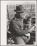 Negro sharecropper and child who will be resettled, Transylvania Project, Louisiana