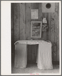 Furniture in child's bedroom, Chicot Farms, Arkansas